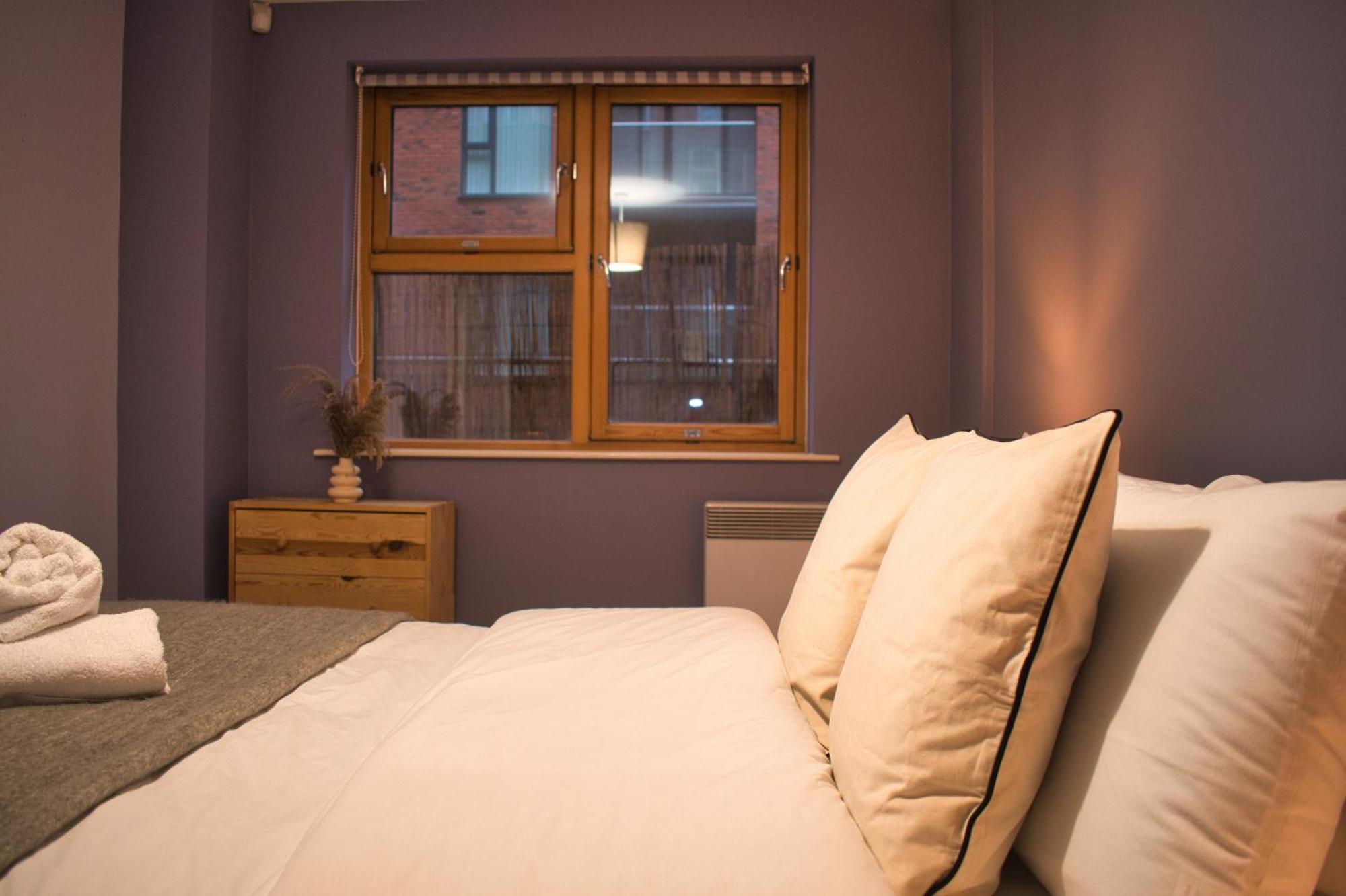 Spacious City Centre Apt - Free Parking - Ao Arena Manchester Eksteriør bilde