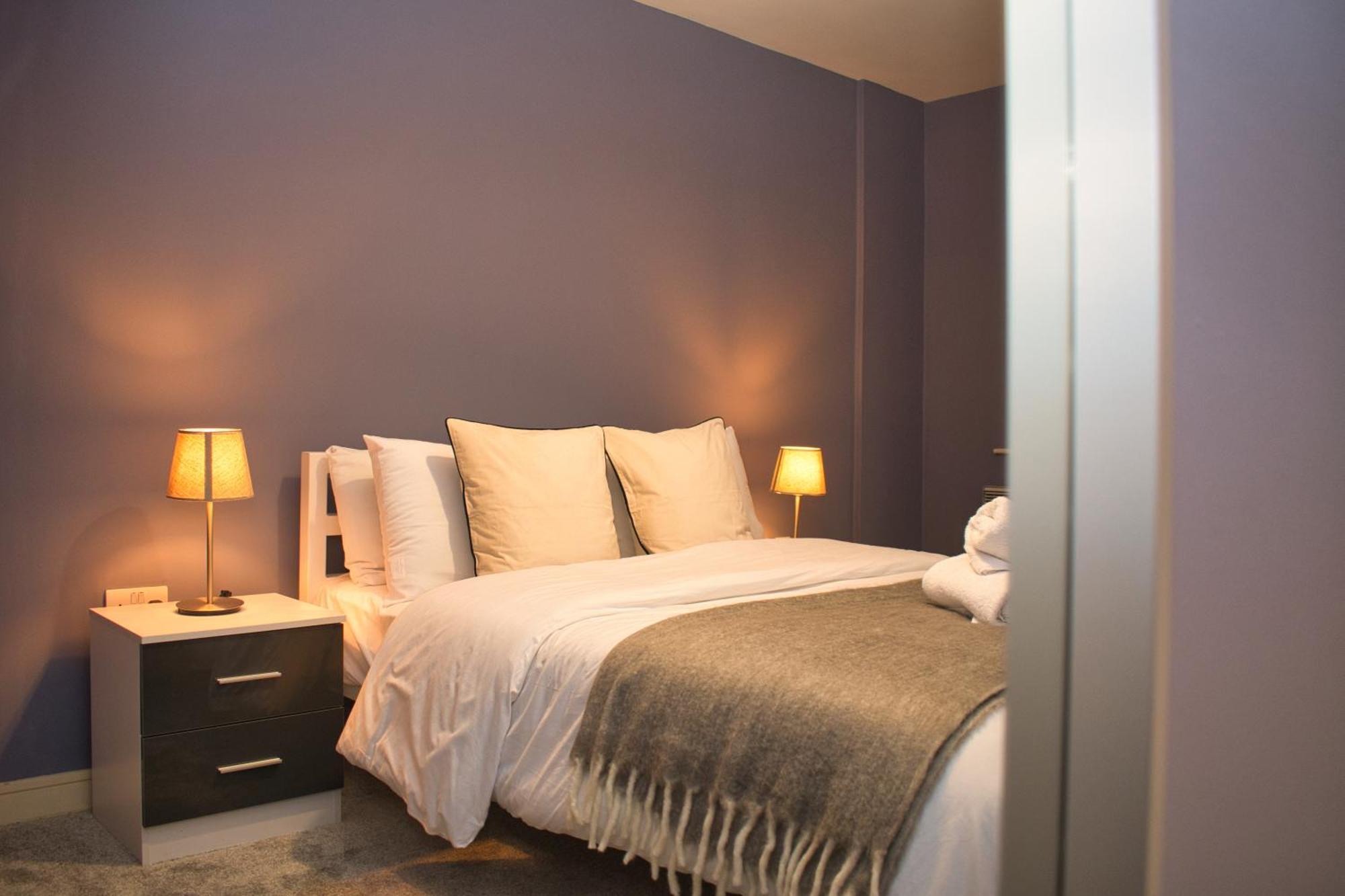 Spacious City Centre Apt - Free Parking - Ao Arena Manchester Eksteriør bilde